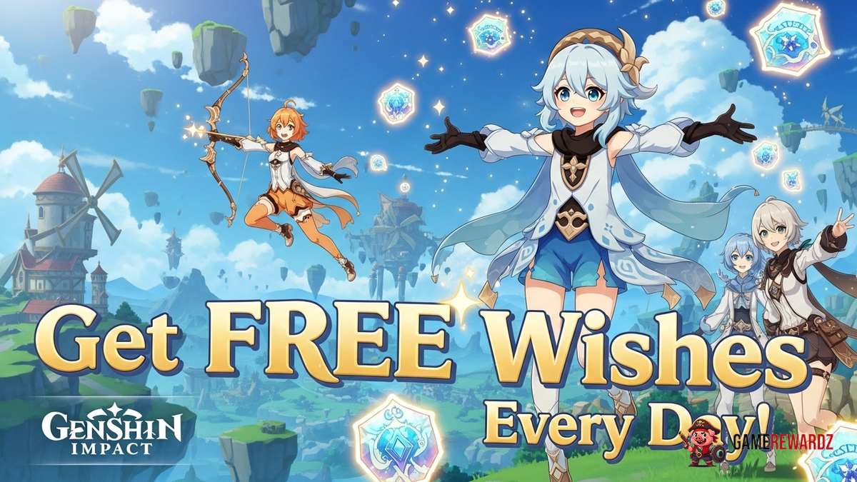 Genshin Impact: Get FREE Wishes Every Day!